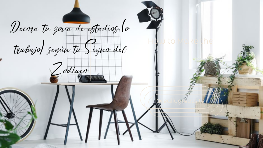 Personaliza tu Zona de Estudio: Decoración Astrológica en tu hogar