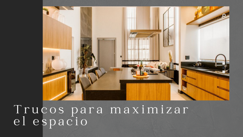 Trucos de diseño para maximizar el espacio en casas pequeñas